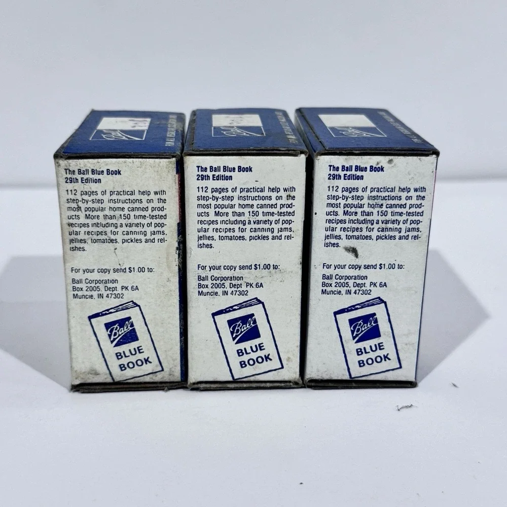 Vintage Ball Vacu-Seal Regular Mason Dome Lids 3‎ Boxes Of 12 Mason Jar Canning